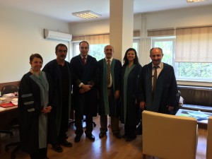 Associate Professor title ceremony at Bogazici University, Apr 29, 2015