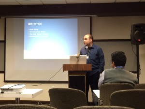 Presenting my paper on ICMLC 2014 Toronto Canada