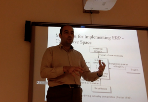 ERP Course at Istanbul Medeniyet University, Engineering Management MSc. Program.