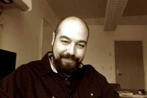 working in my office at Smith College, Computer Science Department