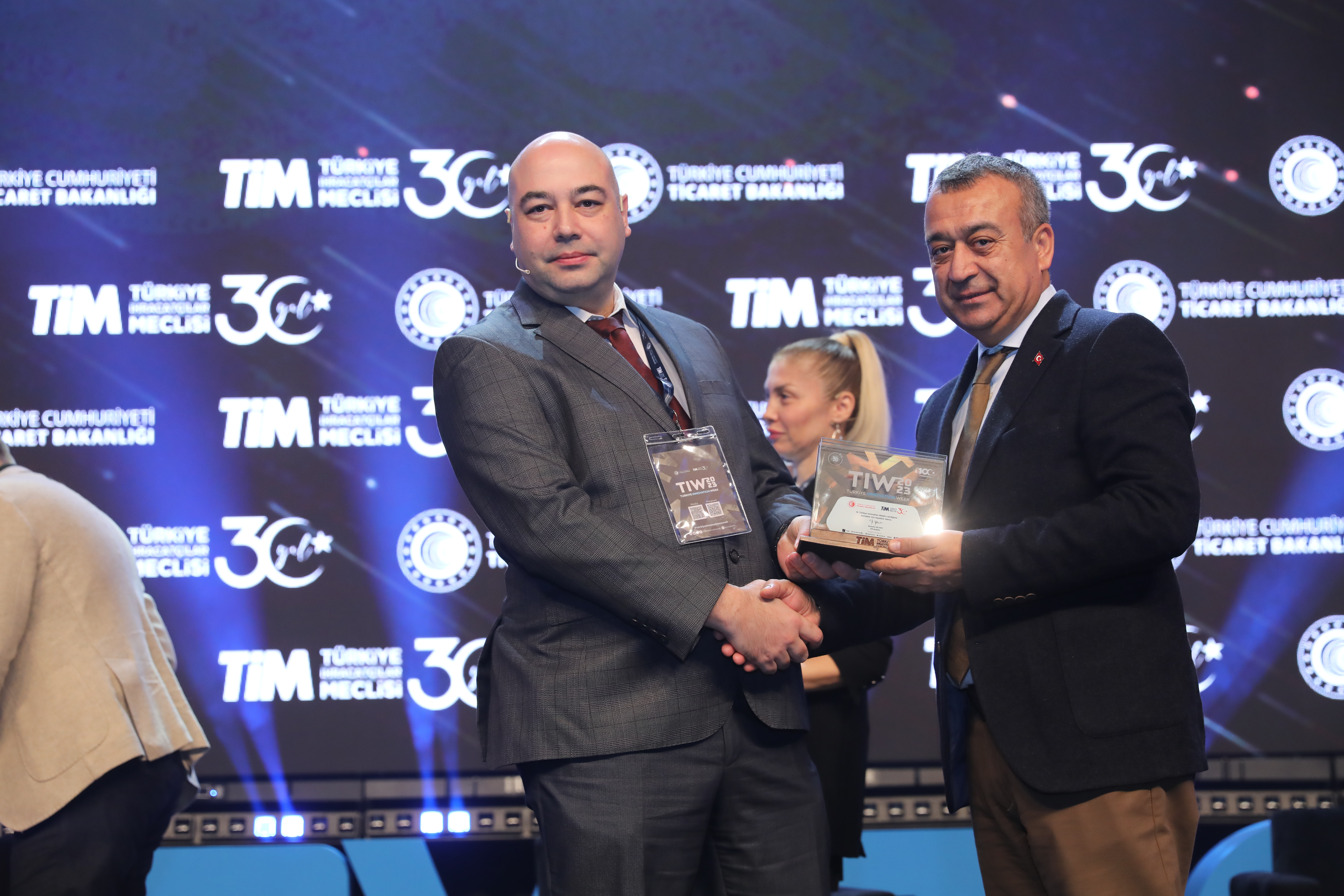 Türkiye Innovation Week stage recognition